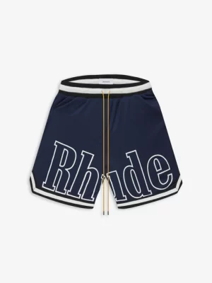 COURT-LOGO-SHORTS-Blue