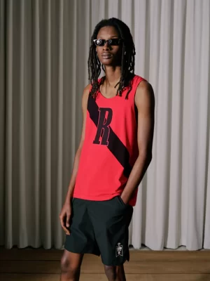 RHUDE 02 STRIPE TANK TOP