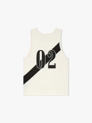 RHUDE 02 STRIPE TANK TOP