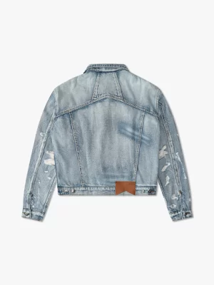 RHUDE -DENIM- TRUCKER- JACKET