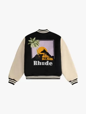 RHUDE- GP- VARSITY- JACKET