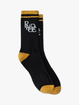 RHUDE SCRAMBLE LOGO SOCK