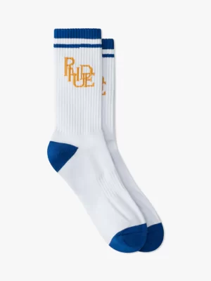 RHUDE SCRIBBLE LOGO SOCK