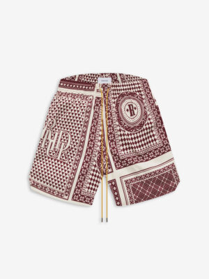 Limited Time Rhude Card Print Swim Short