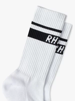 TWO STRIPE LOGO SOCKS