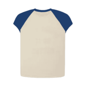 Rhude Boys Cutoff Raglan Tee Shirt