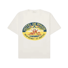 Rhude Hotel De Tee Shirt