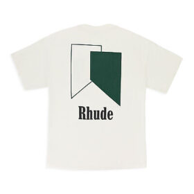 Rhude Card Logo Tee Shirt White